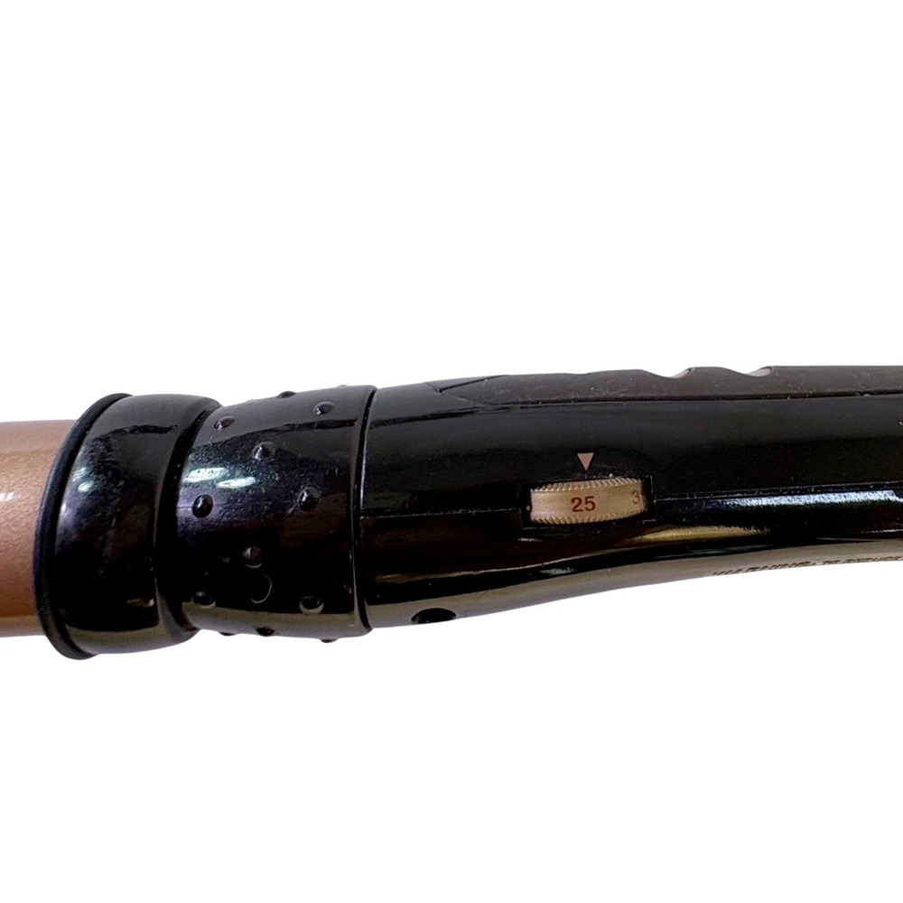 Argan Heat Curling Wand Women Black Gold Ceramic Tapered Hair Styling Tool - Picture 6 of 11